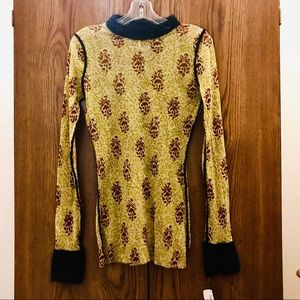 JEAN PAUL GAULTIER NEW/TAGS BODY TOP/ KNIT ACCENTS